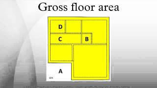 Gross floor area [upl. by Metabel668]