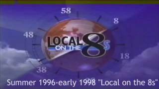 The Weather Channel Local on the 8s intro history 19902016 [upl. by Suzann]