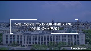 Visit Campus Paris  Université Paris Dauphine  PSL [upl. by Ecire]