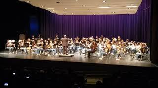 20222023 Middle School HCISD AllCity Band concert  Wedgewood March [upl. by Ariane]