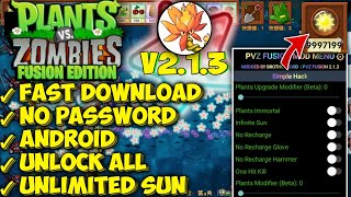 UPDATE MOD MENU Plant Vs Zombie Fusion Edition 213 Mod Apk Terbaru 2024 Unlimited Sun [upl. by Lever]