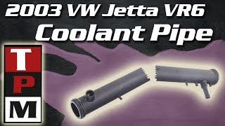 2003 VW Jetta VR6 Coolant Pipe and thermostat replacement [upl. by Berck]