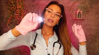 Detailed Skin Exam ASMR Personal Attention Skin Treatment [upl. by Inohs]