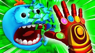 Destroying MEESEEKS With IRON MAN INFINITY GAUNTLET Rick and Morty Virtual RickAlity Gameplay [upl. by Napier]