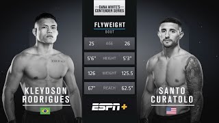 FREE FIGHT  Rodrigues Earns Contract With Start to Finish Dominance Over Curatolo  DWCS Season 5 [upl. by Teufert988]