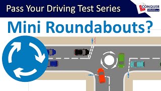 Mini Roundabouts Driving Lesson UK  Pass your Driving Test Series [upl. by Pelson]