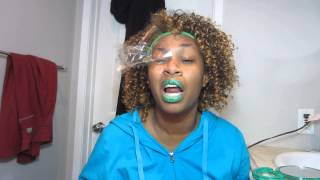 How to Wax your face  GloZell [upl. by Porush]