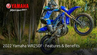 2022 Yamaha WR250F  Features amp Benefits [upl. by Saxon994]