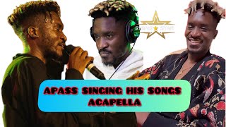 APASS SINGING HIS SONGS IN ACAPELLA VERSION ❤️ [upl. by Arluene632]