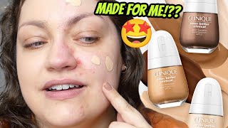 Clinique Even Better Clinical Serum Foundation  WEEKLY WEAR Oily Skin Review [upl. by Yahs]