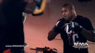 UFC 141 Alistair Overeem Open Workout complete 10min [upl. by Zehe]