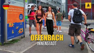 Offenbach Germany 🇩🇪  Walking Tour  August 2023  4K 60fps [upl. by Neffirg]