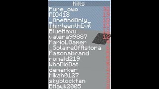 Player Kill Scoreboard in Minecraft tutorial [upl. by Assed]