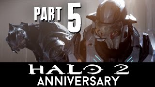 Halo 2 Anniversary Walkthrough Part 5  THE ORACLE Mission 7 Master Chief Collection  60fps [upl. by Maridel]