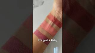 💄DIY Lipstick Making💄  How to make a diy lipstick mixing diy lipstick diylipstick makeup [upl. by Suirtimed]