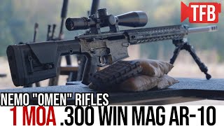 1MOA Accuracy 300 Win Mag AR10type Rifles NEMO Arms TriggrCon 2022 [upl. by Nneb]