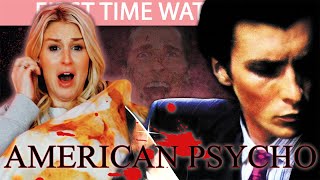 AMERICAN PSYCHO 2000  FIRST TIME WATCHING  MOVIE REACTION [upl. by Akirdnahs]