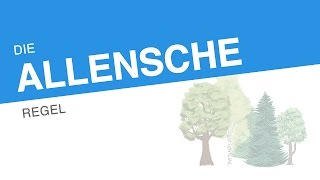 DIE ALLENSCHE REGEL  Biologie  Ökologie [upl. by Auohp165]