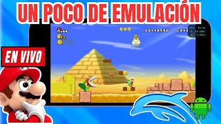 En busca de todas las monedas New Super Mario Bros Wii android Dolphin games [upl. by Ralph]