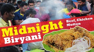 Chennai 4AM Biryani  Vyasarpadi Pulianthope Biryani  Midnight Biryani  IEE [upl. by Akihdar]