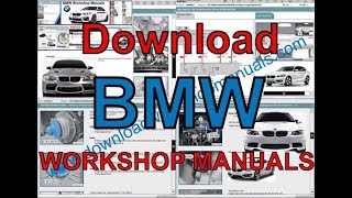 BMW Service Repair Workshop Manual Download [upl. by Paz]