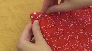 HandStitching Your Binding [upl. by Kemp]