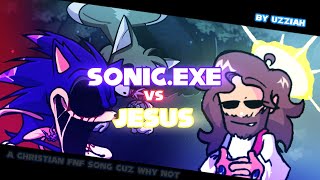 MESSIAHS CONFLICT Original Friday Night Funkin Song SONICEXE VS JESUS CHRIST [upl. by Rust240]