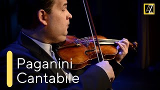 PAGANINI Cantabile  Antal Zalai violin 🎵 classical music [upl. by Jumbala406]