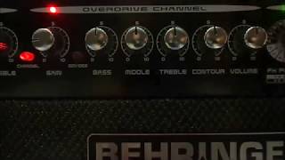 Behringer Virtube VT100FXH Demo Por Luis Ágredo [upl. by Ronica]