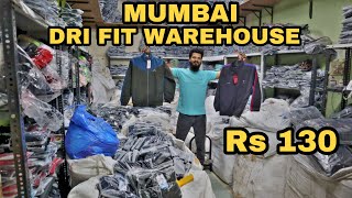 Best Dri Fit Wholesale Market In Mumbai  Sportswear Haul Jacket Lower TShirt Shorts [upl. by Wachter690]