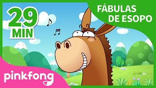 Las Mejores Fábulas de Esopo  Recopilación  Cuentos para niños  Pinkfong Cuentos Infantiles [upl. by Nylsaj]