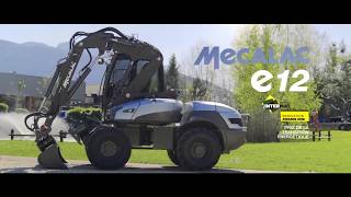 MECALAC  e12 100electric [upl. by Orihakat45]