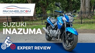 Suzuki Inazuma 250  Expert Review  PakWheels [upl. by Barbour]