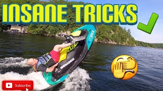 Naming Freestyle tricks on 2020 Seadoo Spark Trixx [upl. by Ardle]