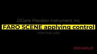 FARO SCENE applying control coordinates [upl. by Teddy]