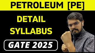 Engineering Mathematics Detail Syllabus  PETROLEUM ENGINEERING  PE  GATE 2025 [upl. by Aerdnu737]