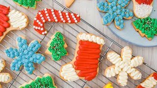 How To Make Perfect Sugar Cookies With Buttercream Frosting  Delish [upl. by Tressia]