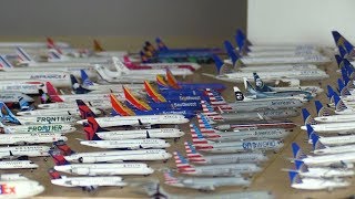 FULL Aircraft Model Collection 100 Planes  Summer 2019 [upl. by Elylrac]