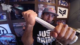 How to Tape Your Lacrosse Stick with Paul Rabil [upl. by Franek]