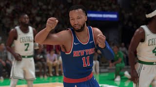 Boston Celtics vs New York Knicks  NBA Opening Night 2024 Full Game Highlights  NBA 2K25 Sim [upl. by Eunice279]