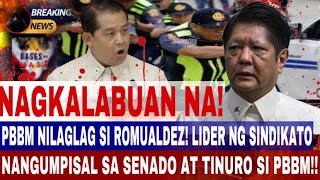 P B B M NILAGLAG SI ROMUALDEZ LIDER NG SIN DI KA TO NANGUMPISAL SA SENADO AT TINURO SI P B B M [upl. by Anett77]