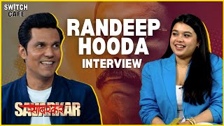 Veer Savarkar Randeep Hooda Interview on Zee Switch Cafe  Full Interview [upl. by Enaerb]