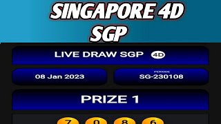 HASIL KELUARAN TOGEL SINGAPORE SGP HARI INI 8 JANUARI 2023 [upl. by Boarer716]