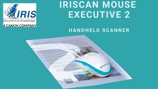 IRIScan Mouse Executive 2 Scanner amp Mouse [upl. by Sigsmond]