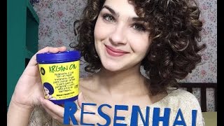 RESENHA MÁSCARA ARGAN OIL  Lola [upl. by Jervis340]