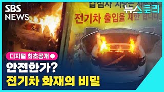 안전한가전기차 화재의 비밀 뉴스토리  SBS [upl. by Berkman]