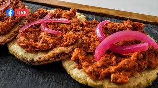 Aprende a hacer Panuchos de Cochinita Pibil  Clase de Cocina Kiwilimón [upl. by Georgi]