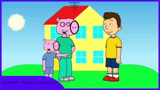 Caillou Ungrounds George PigUngrounded [upl. by Ahkihs502]