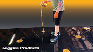 How to do Epoxy Floors  Step by Step Guide Using Leggari Metallic Epoxy [upl. by Jenn]