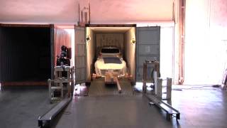 How to Ship Cars Overseas  Loading Cars in Shipping Container [upl. by Audie]